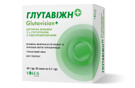 Дієтична добавка з L-глутатіоном з підсолоджувачами «Глутавіжн+ / Glutavision+»